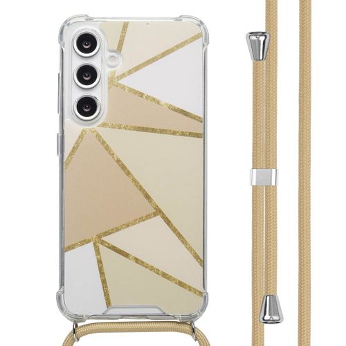 Imoshion Coque Design Avec Cordon Samsung Galaxy S24 Fe Beige Graphic