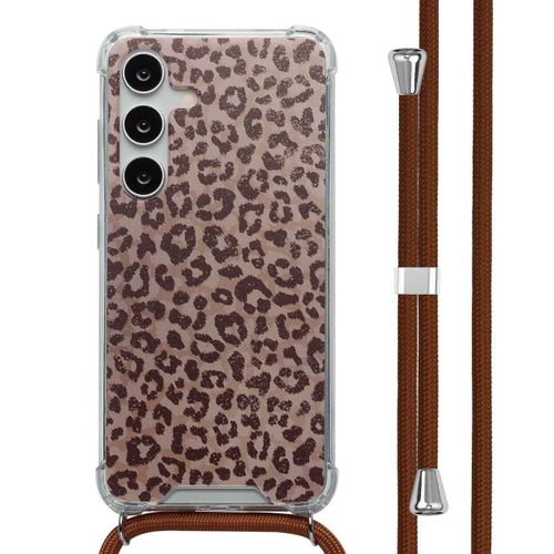 Imoshion Coque Design Avec Cordon Samsung Galaxy S24 Leopard Mood