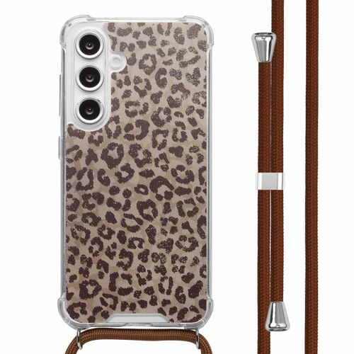 Imoshion Coque Design Avec Cordon Samsung Galaxy S24 Fe Leopard Mood