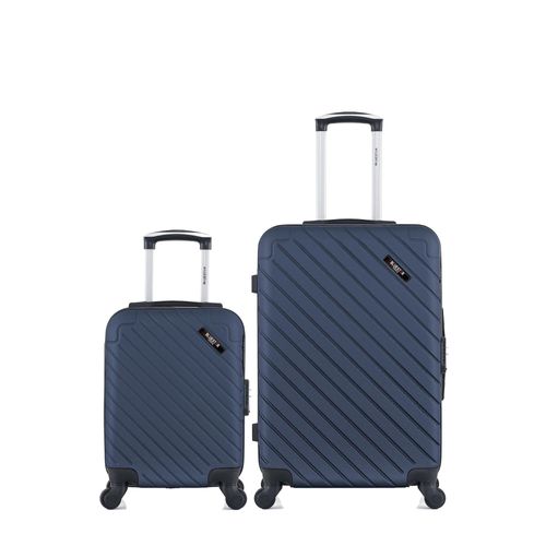 BLUESTAR - Lot de 2 - Valise weekend et valise cabine XXS CITE
