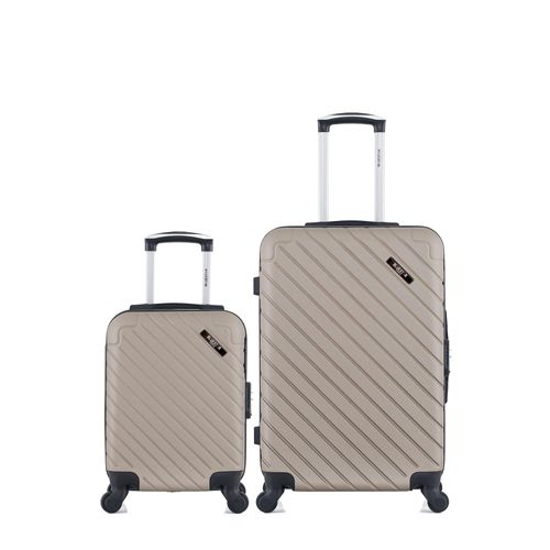 BLUESTAR - Lot de 2 - Valise weekend et valise cabine XXS CITE