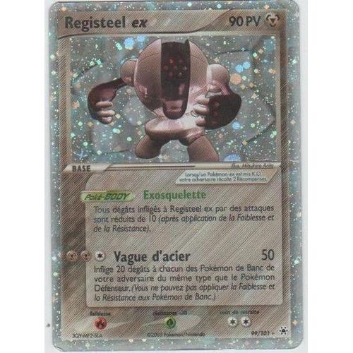 Pokemon - Legendes Oubliees - Registeel Ex - 99/101