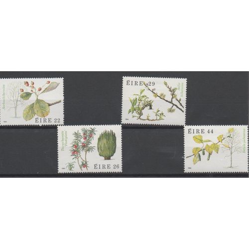 Irlande Timbres Les Plantes 1984
