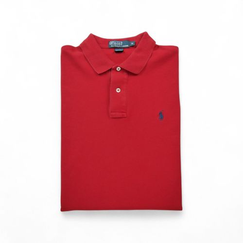 Reconditionné - Polo Manches Courtes Homme Rouge - Taille M - Homme - Rouge