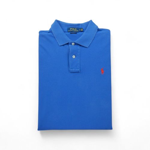 Reconditionné - Polo Manches Courtes Homme Classic Fit - Taille L - Homme - Bleu