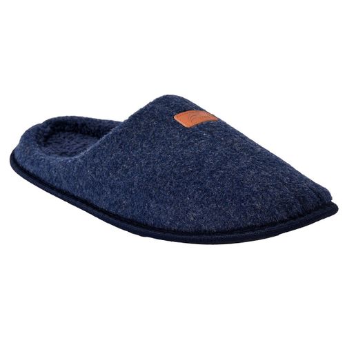 Pantoufle Suedine Mbs00650 Marine