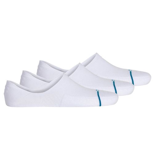 Stance - Icon No Show 3 Pack - Chaussettes Multifonctions Taille L, Blanc