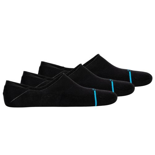 Stance - Icon No Show 3 Pack - Chaussettes Multifonctions Taille M, Noir