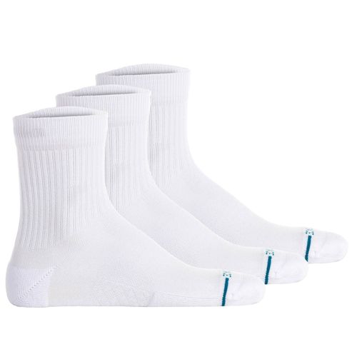 Stance - Icon Quarter 3 Pack - Chaussettes Multifonctions Taille M, Gris