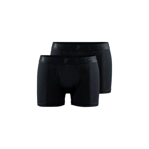 Craft - Core Dry Boxer 3-Inch 2-Pack - Sous-Vêtement Synthétique Taille L, Noir