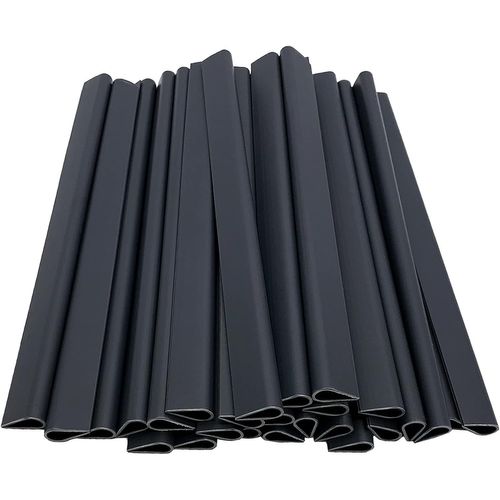 Lbgwp60-Lot De 50 Clips De Fixation Pour Br -Vue I Bandes Br -Vue En Pvc Pour Panneaux Double Fil I Rails Clipsables Pour Bandes Br -Vue I Clôture Pour Jardin Anthracite