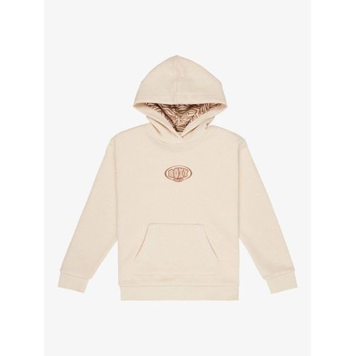Hope You Trust - Sweat À Capuche Décontracté Pour Fille 4-16 - Beige -