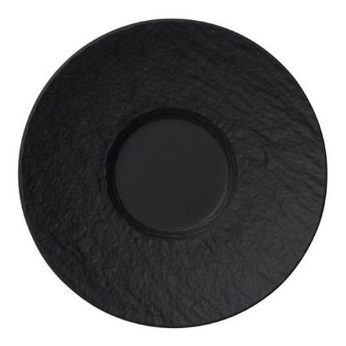 Villeroy & Boch - Manufacture Rock Soucoupe Tasse Moka  - Noir