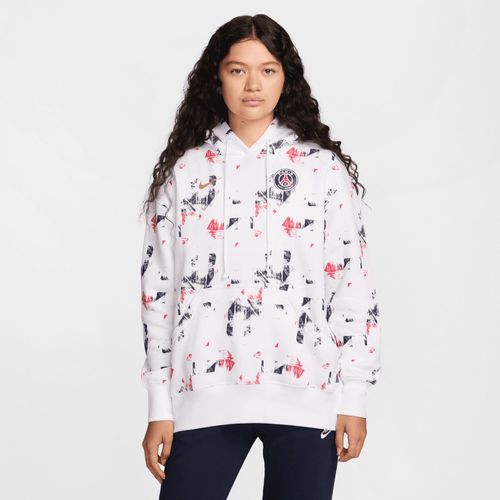 Sweat Capuche Psg Nike Phoenix Fleece - Blanc - Femme