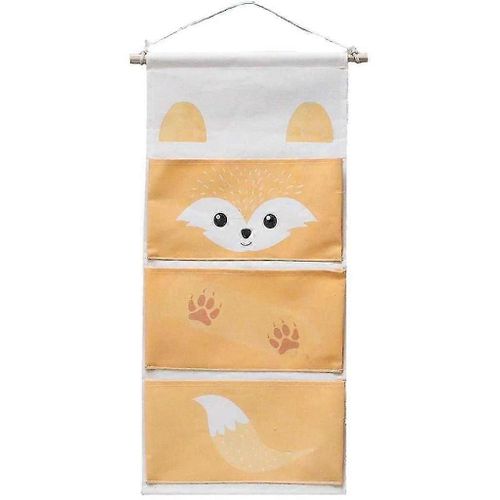 Joli Système De Rangement Suspendu - Organiseur Mural Suspendu Avec 3 Compartiments - Sac De Rangement Pour Chambres Ou Portes D'enfants, 3812