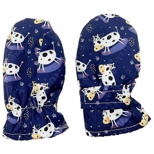 Gants De Ski Imperméables Pour Enfants, Nouveaux, Chauds, En Velours, Motif Dessin Animé