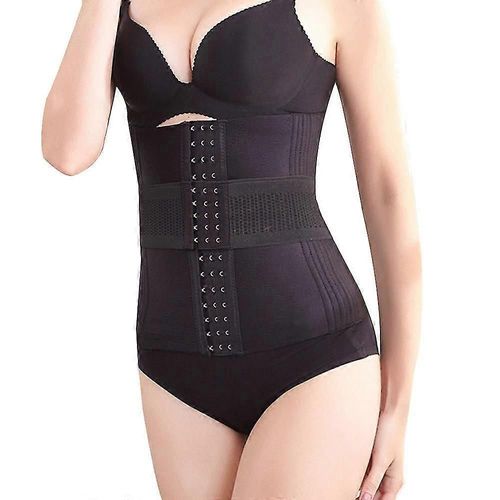 Corset Amincissant En Sablier À 3 Niveaux Pour Femme (Noir)