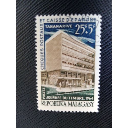 Timbre Madagascar Y T 394 Journée Du Timbre 1964 (010609 )