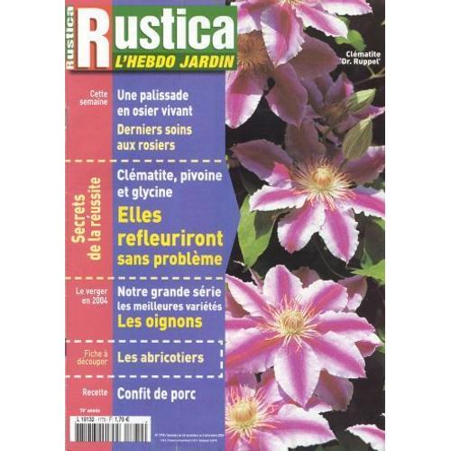 Rustica L'hebdo Jardin N° 1770