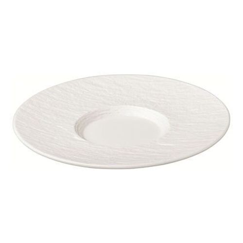Villeroy & Boch - Manufacture Rock Blanc Soucoupe Tasse Café  - Blanc