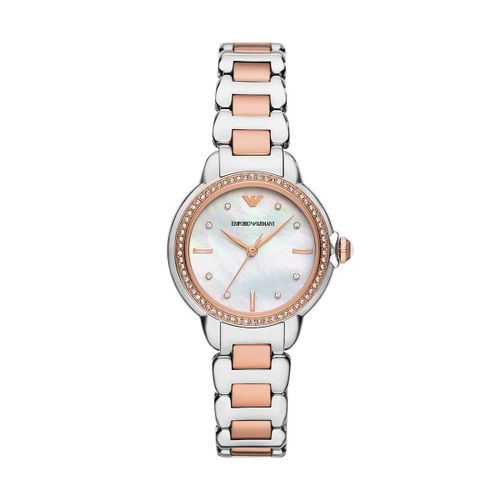 Emporio Armani - Montre Femme Emporio Armani Blanc Ar11569  - Argenté