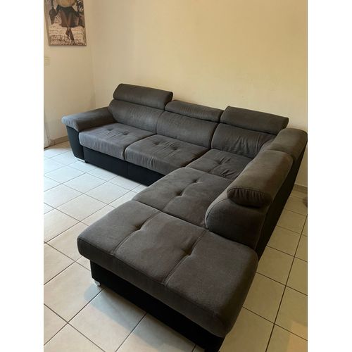 Canapé D¿Angle 4 Places En Tissus - Conforama