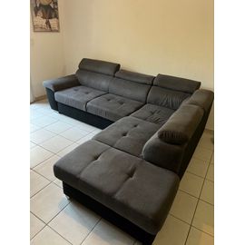 Canapé D¿Angle 4 Places En Tissus - Conforama