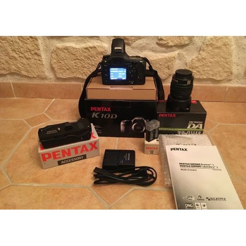 Pentax K10D 10 mpix + Objectif 18/55