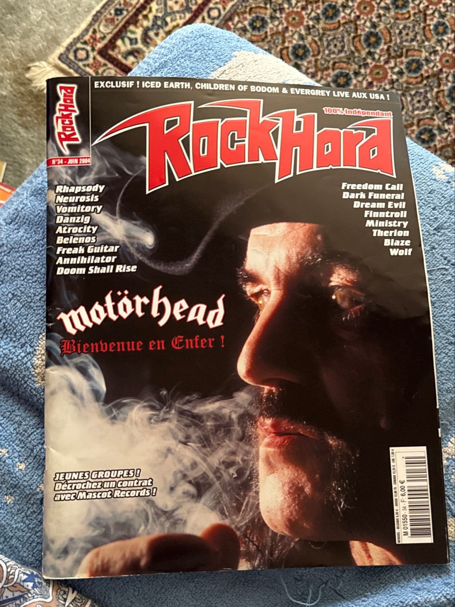 Rock Hard Magazine 34 Motorhead