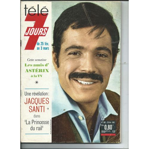 Télé 7 Jours 25/02/1967 Jacques Santi, Sheila, Jacques Seiler, Marie-France Boyer, Jean Richard, Pierre Tchernia, Michèle Torr, Claude François, Alain Barrière, Louis Mariano, Dutonc, Simenon, Dalida