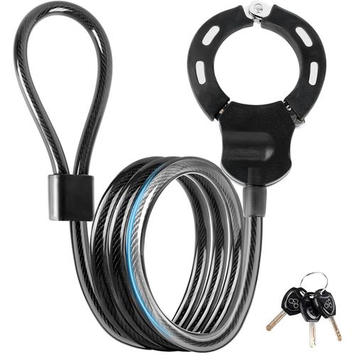 High Security Electric Scooter Lock With Key,Electric Scooter Accessories For Bicycles,Motorcycles,Gates,Fences,Strollers,Scooters