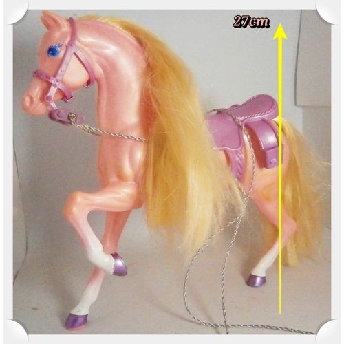 Série barbie - cheval casse-noisette massepain - mattel 2001