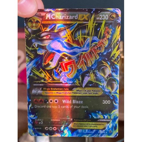 Carte Pokémon Mcharizard Ex Rare 