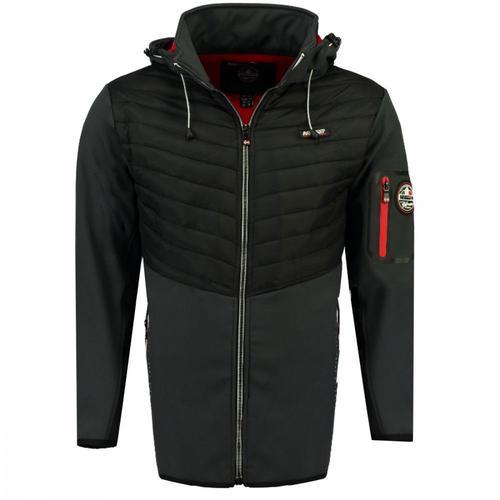 Veste Softshell Gris Foncé Homme Geographical Norway Tylonshell