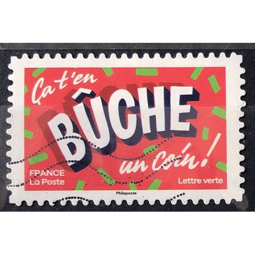 Voeux / Noel 2024 - Ça T'En Bûche Un Coin ! Obl - France Année 2024 - Brn83 - N33667