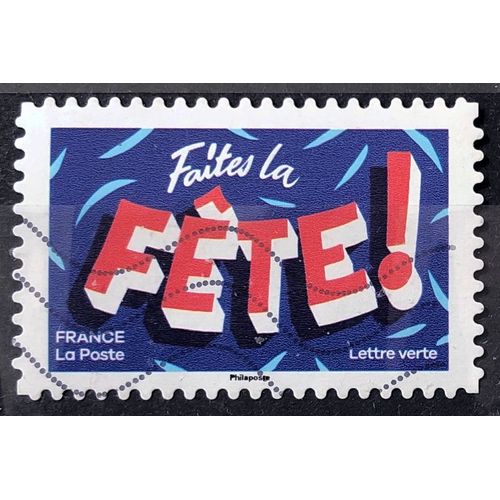 Voeux / Noel 2024 - Faites La Fête Obl - France Année 2024 - Brn83 - N33665