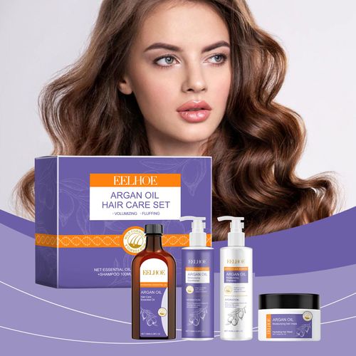 4pcs Soin Des Cheveux, Croissance Saine Des Cheveux, Réduit La Perte De Cheveux, Hydrate Les Cheveux Forts 