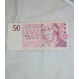 Billet 50 Korun Tchéquie 1997