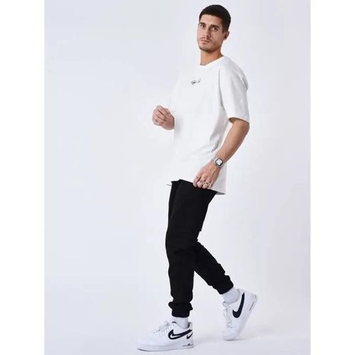 Pantalon Cargo - Project X Paris - Homme - Noir - Ceinture Élastique - Poches Cargo