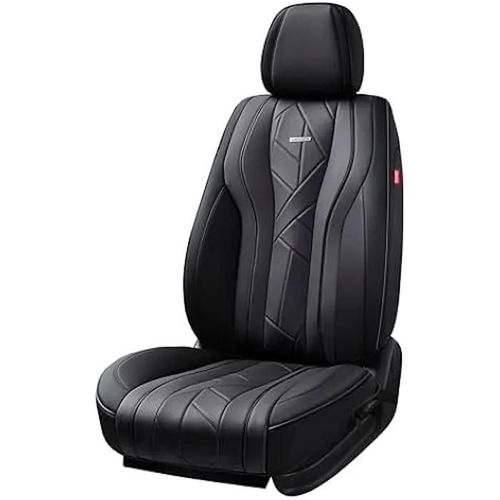 Housse De Siège Avant Complète - Origen - Modèle R7 - Noir - Mousse 6 Cm - Compatible Airbag Latéral