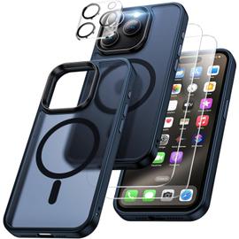 ESR Coque magnétique pour iPhone 15 Pro, Compatible avec MagSafe,  Protection de qualité Militaire, résistante au jaunissement, Dos résistant  aux