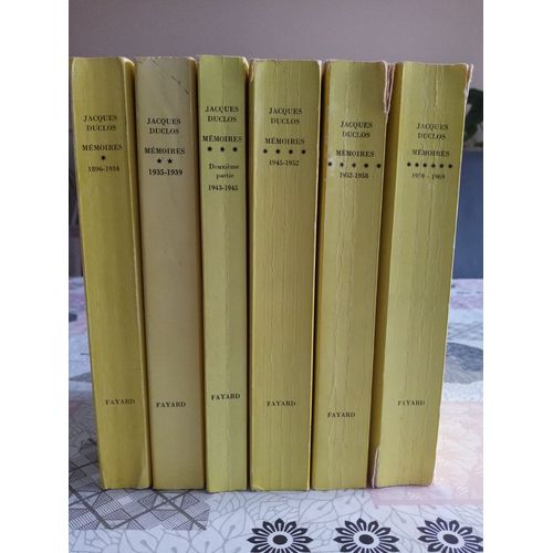 Jacques Duclos Memoires