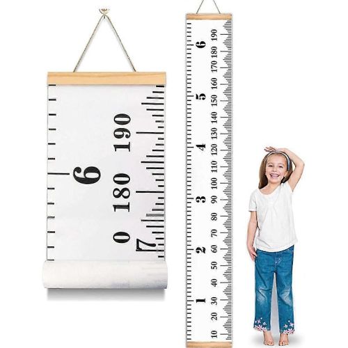 Toise De Croissance Pour Bébé, Décoration Murale Pour Enfants, Toile Amovible, 200 X 200 Cm