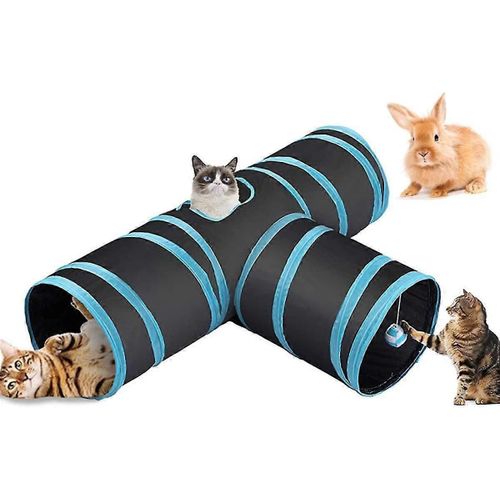 Tunnel Chat Jeu Chat Tunnel Lapin Pet Tunnel Tube De Tunnel Pliant Chat Tunnel Jouets Tunnel Pour Les Chats Lapins, Ens, Animaux De Compagnie,5443
