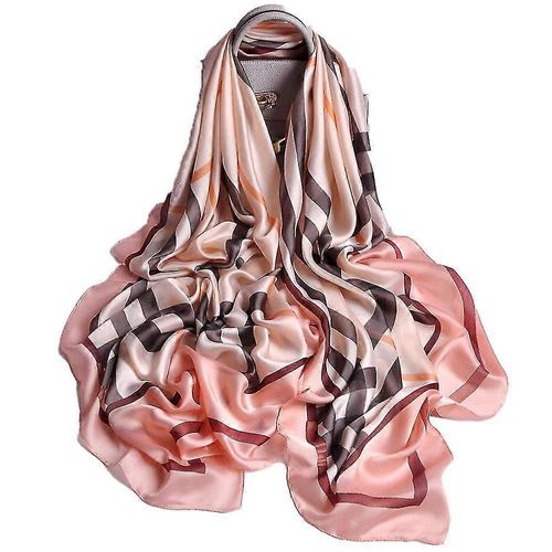 Foulard En Soie Imprimé Tendance Pour Femme