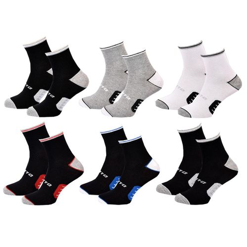 Chaussettes Homme Lotto Pack De 6 Paires Quarter 3614