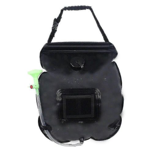 Sac de douche solaire, sac de douche de camping portable à chauffage solaire extérieur de 20 l