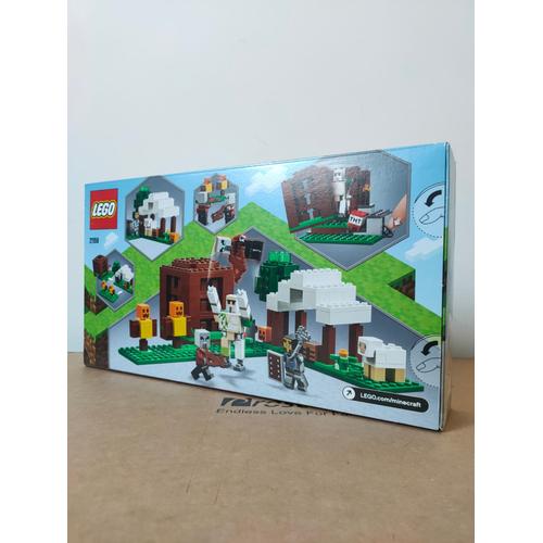 LEGO® Minecraft™ 21159 - L'avant-poste des pillards - Cdiscount Jeux -  Jouets