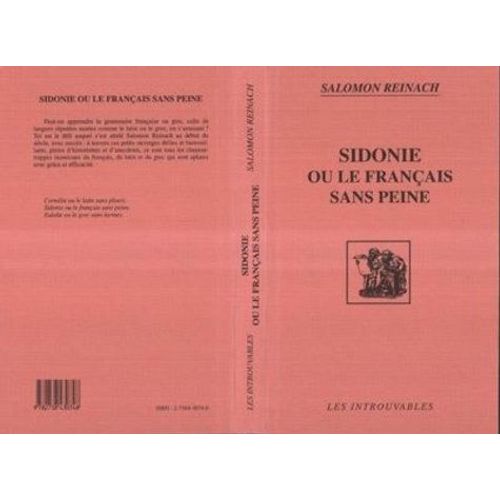 Sidonie Ou Le Français Sans Peine