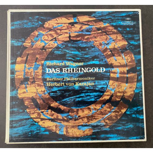 Coffret De 3 Vinyles Stéréo 33 Tours - L'Or Du Rhin - Wagner